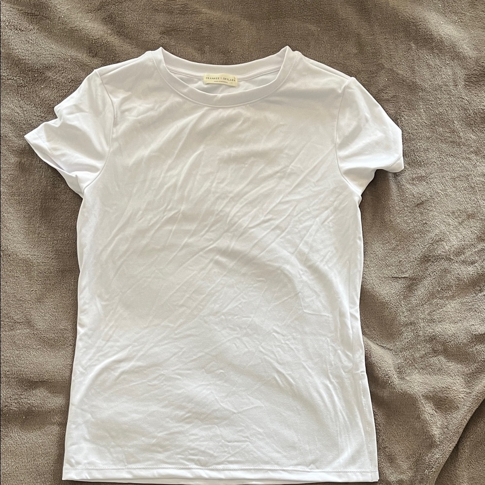 White Crew Neck T-Shirt
